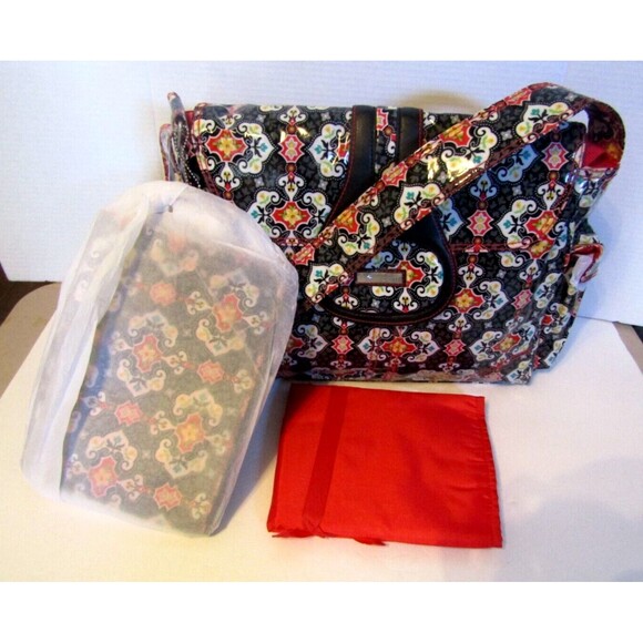 Kalencom New Orleans Diaper Bag with Accessories Large NWT Weekender - Picture 3 of 10